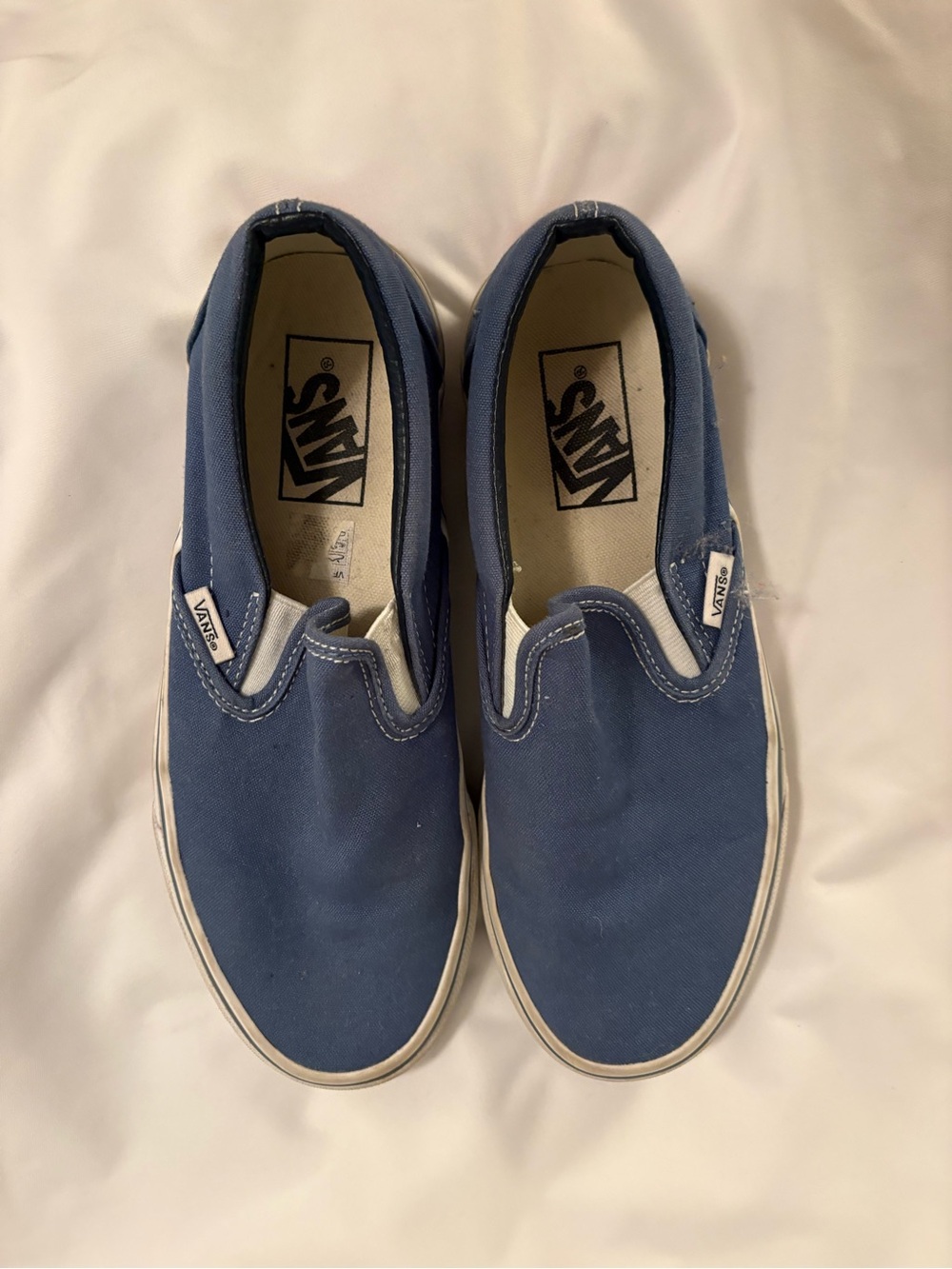 Vans Classic Slip-On Canvas Shoes - Navy